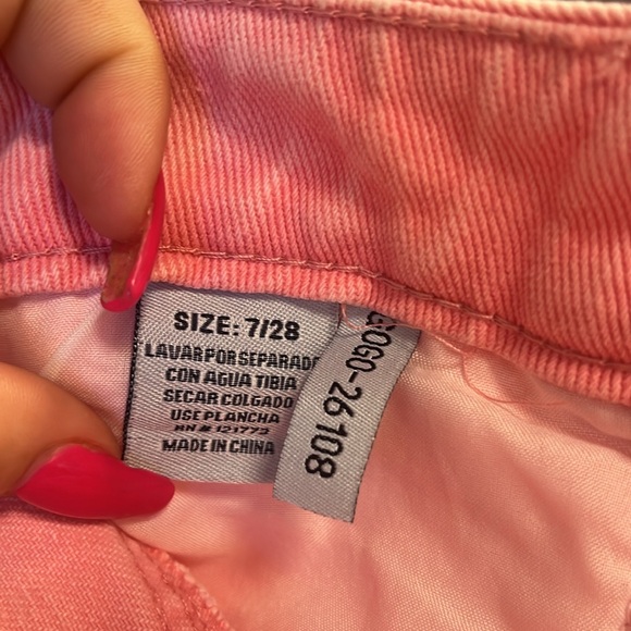 NWT Flying Angel High Rise Loose Fit Denim Cargo Jeans - Picture 9 of 9